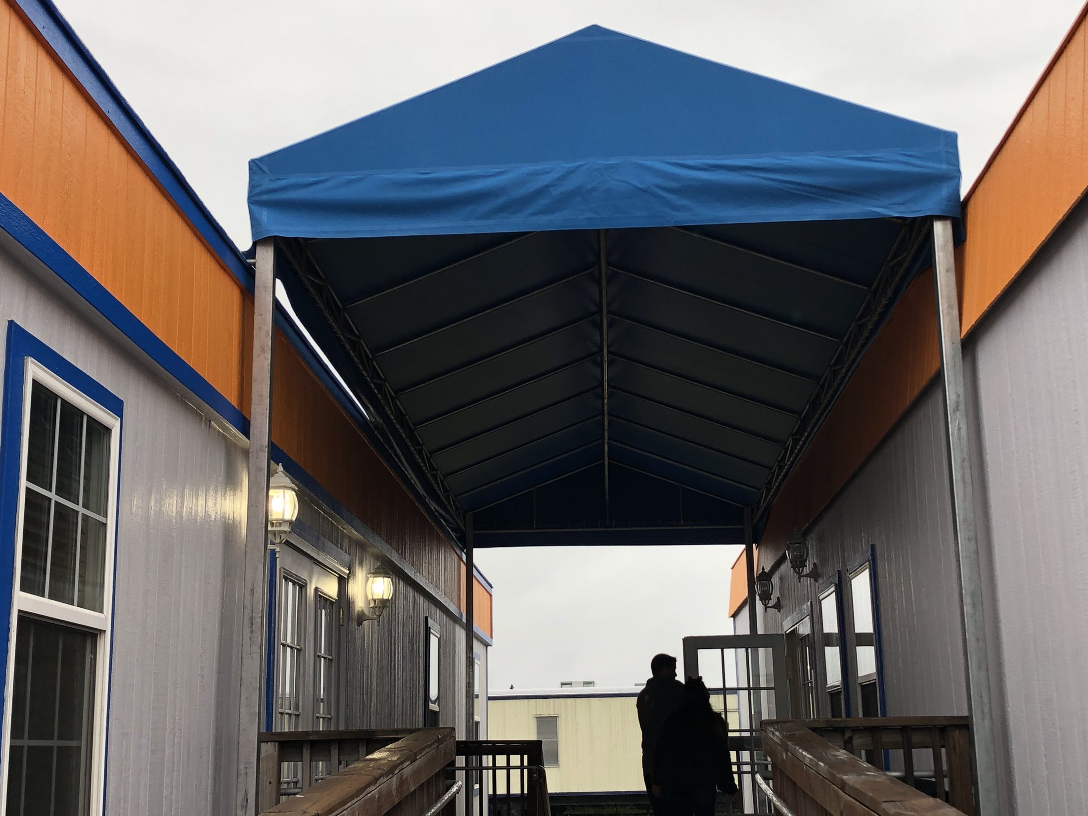 Freestanding carport designed for practical outdoor coverage